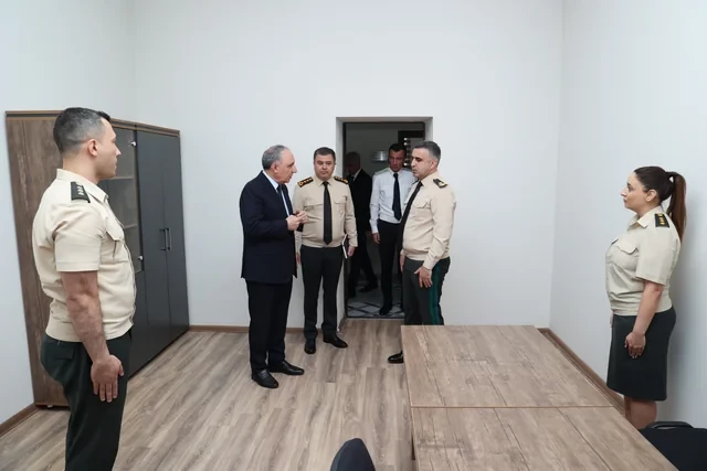 Media.az - Новости Азербайджана - Полная трансформация: в Баку после капитального ремонта открыли здание Военной прокуратуры