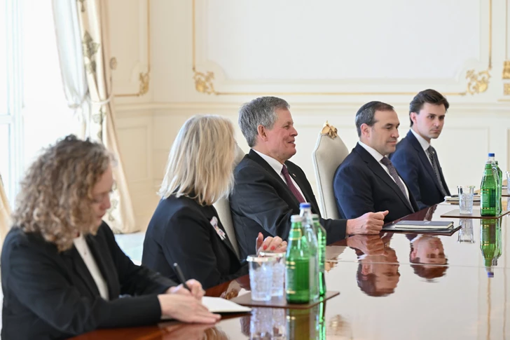 Media.az - Новости Азербайджана - Президент Ильхам Алиев принял члена Комитета Сената США по иностранным делам