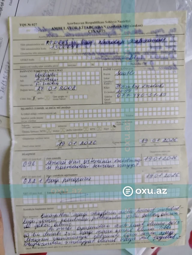 Media.az - Новости Азербайджана - Юноше, пострадавшему в тяжелом ДТП, прекратили выплаты пособия по инвалидности - жалоба семьи