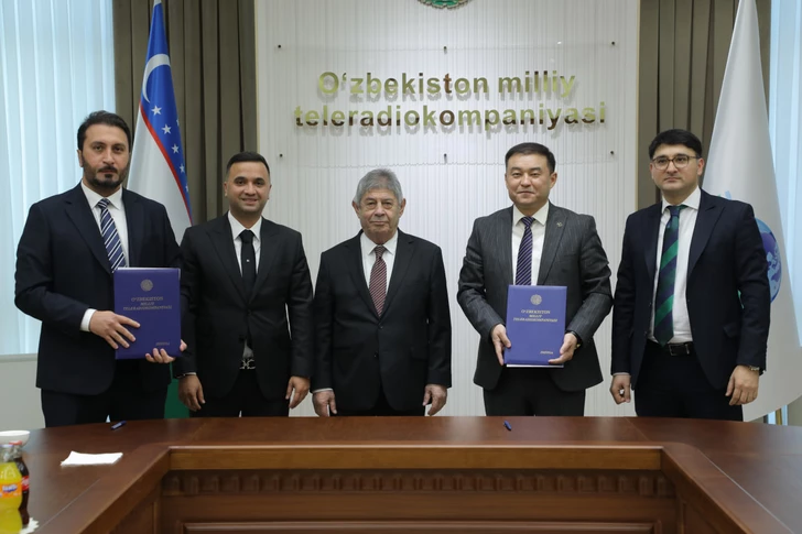 Baku TV и «Узбекистан 24» подписали меморандум о сотрудничестве