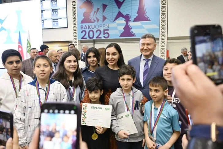 Лейла Алиева приняла участие в церемонии закрытия Baku Open - 2025