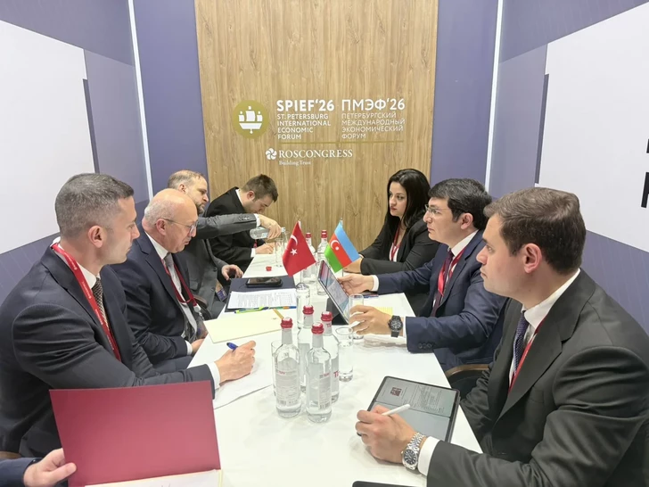 Media.az - Новости Азербайджана - Замминистра экономики Азербайджана провёл ряд встреч в рамках Санкт-Петербургского форума