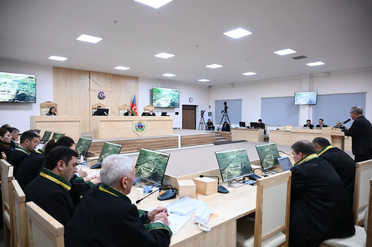 В суде изучены документы по факту сбития азербайджанского вертолета вооруженными силами Армении