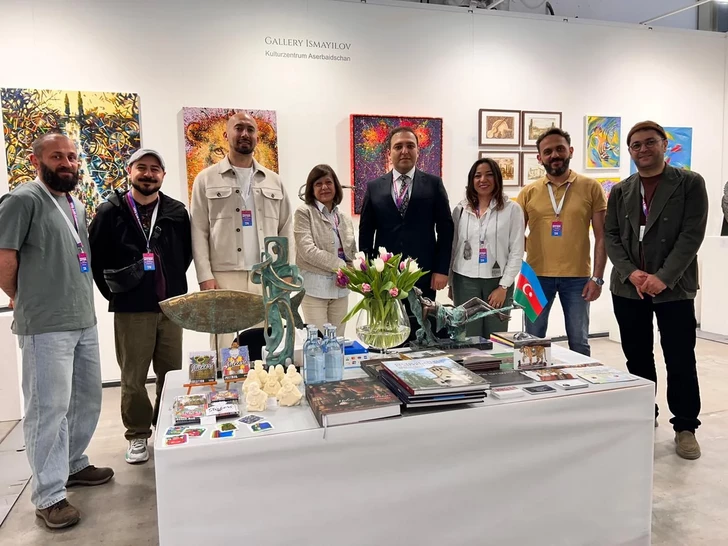 Работы азербайджанских художников и скульпторов представлены на Discovery Art Fair в Германии