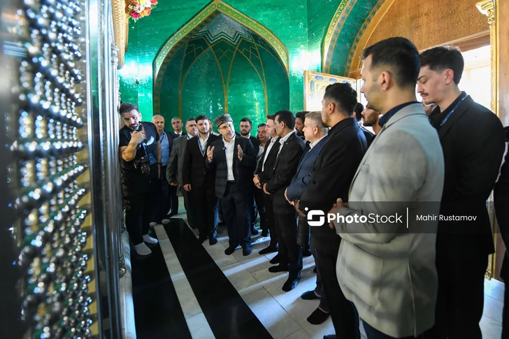 Media.az - Новости Азербайджана - Азербайджанские религиозные деятели из Турции, Грузии и Ирака посетили парк Победы в Баку