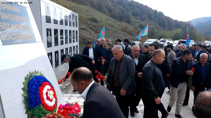 Media.az - Новости Азербайджана - В Лачынском районе состоялось открытие монументального комплекса шехидам