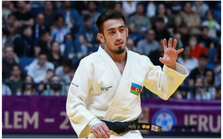 Балабей Агаев на вершине пьедестала турнира Большого шлема в Таджикистане