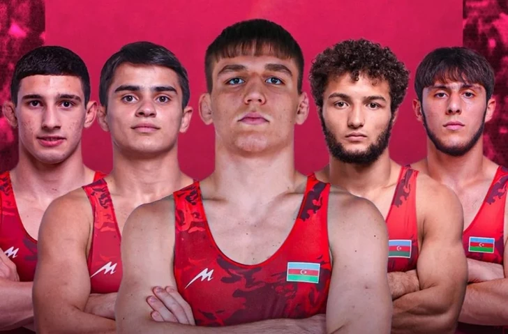 Азербайджанские борцы завоевали пять медалей на чемпионате Европы в Скопье