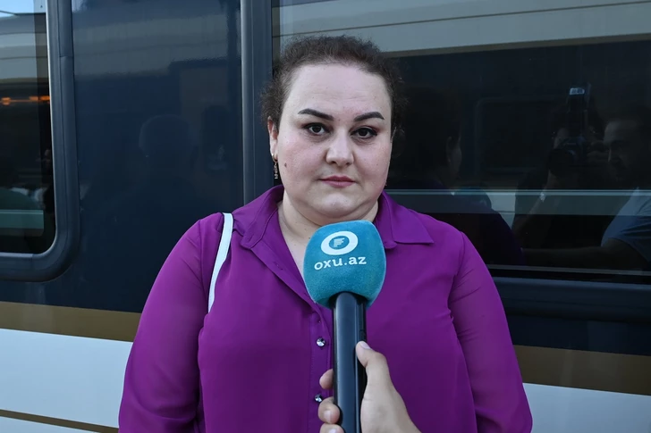 Дорога домой: дочь Национального героя о первом поезде в освобожденный Агдам