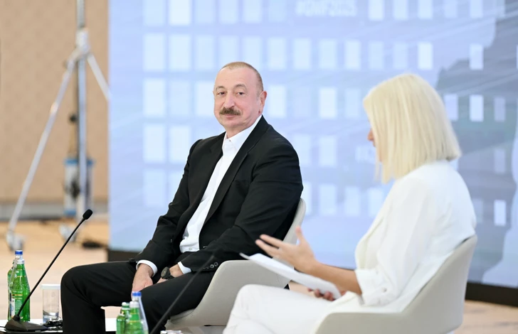 Media.az - Новости Азербайджана - Ильхам Алиев выступил на открытии  III Шушинского глобального медиафорума