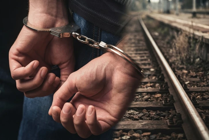 В Лянкяране задержана группа лиц при попытке хищения железнодорожных рельсов