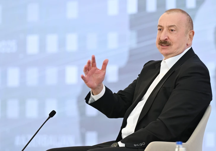 Media.az - Новости Азербайджана - Ильхам Алиев выступил на открытии  III Шушинского глобального медиафорума