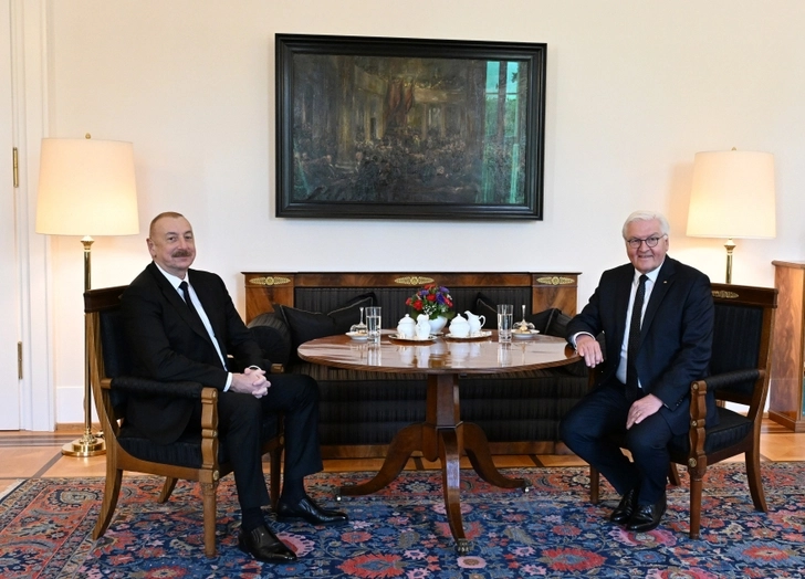 В Берлине состоялась встреча президентов Азербайджана и Германии