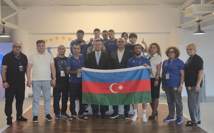 Media.az - Новости Азербайджана - Азербайджанский тяжелоатлет Мусаб Мамедтагиев стал чемпионом Европы