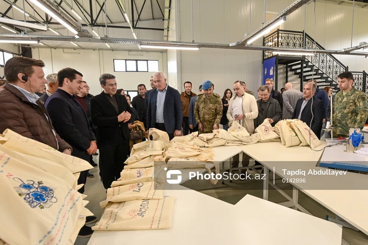 Media.az - Новости Азербайджана - Представители аккредитованного в Азербайджане дипкорпуса побывали в агропромышленном парке в Лачыне