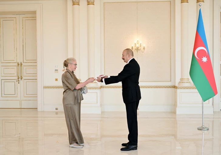 Media.az - Новости Азербайджана - Ильхам Алиев принял новоназначенного чрезвычайного и полномочного посла Швеции в нашей стране