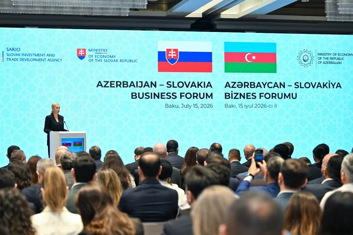 Media.az - Новости Азербайджана - В Баку состоялся Азербайджано-словацкий бизнес-форум