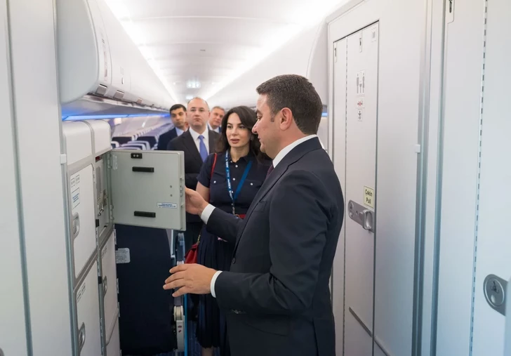 Media.az - Новости Азербайджана - Первый самолет нового поколения Airbus A321neo авиакомпании AZAL прибыл в Баку