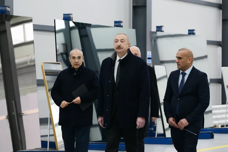 Media.az - Новости Азербайджана - Президент принял участие в открытии завода в Сумгайытском промпарке