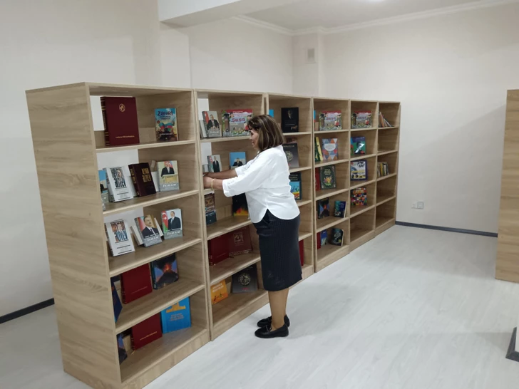 Media.az - Новости Азербайджана - Фонд Гейдара Алиева построил новое здание школы в отдаленном селе Саатлинского района