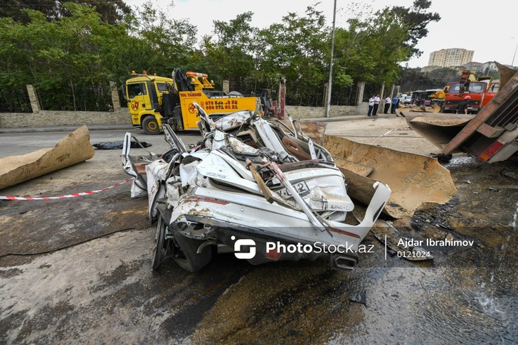 Media.az - Новости Азербайджана - Распространилась фотография водителя грузовика, погибшего в страшной аварии в столице