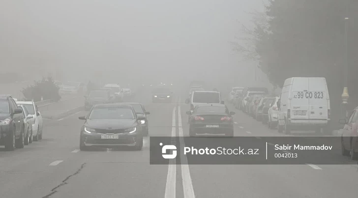 На ряде дорог Азербайджана ожидается ухудшение видимости