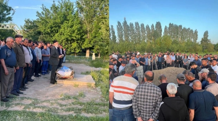 Похоронены мирные жители, погибшие при взрыве армянского боеприпаса в Садараке