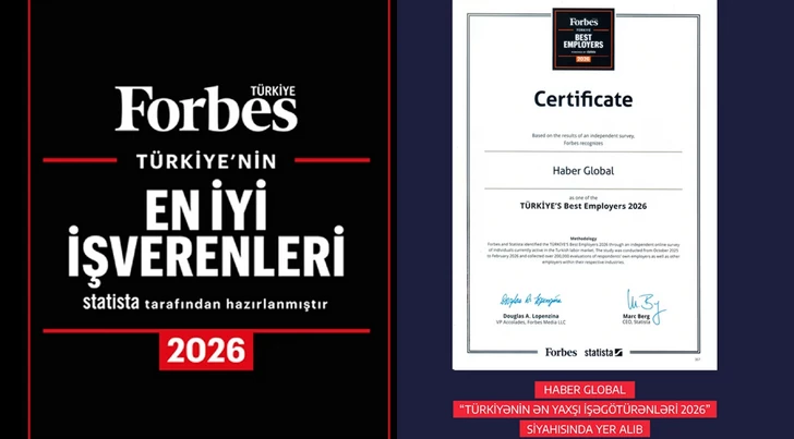 Haber Global вошел в список «Лучшие работодатели Турции 2026»