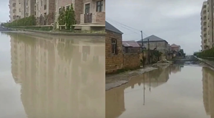 Дороги в бакинском поселке каждый раз приходят в плачевное состояние после дождей - Жалоба жителей