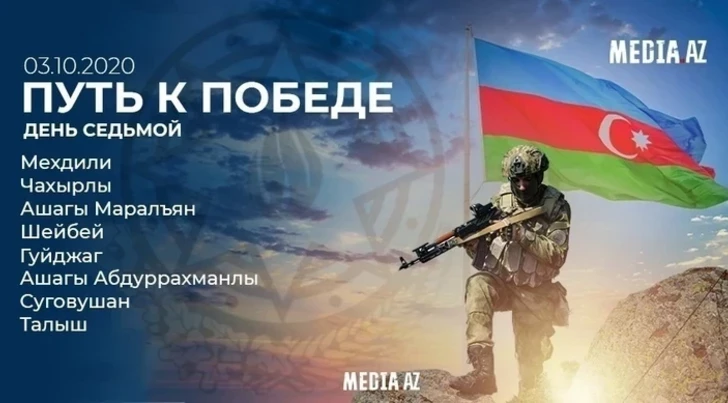 Минуло шесть лет со дня освобождения Суговушана и ряда населенных пунктов от армянской оккупации