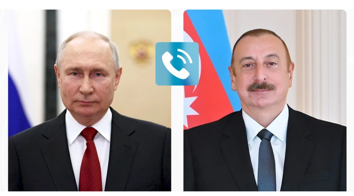 Владимир Путин позвонил Ильхаму Алиеву