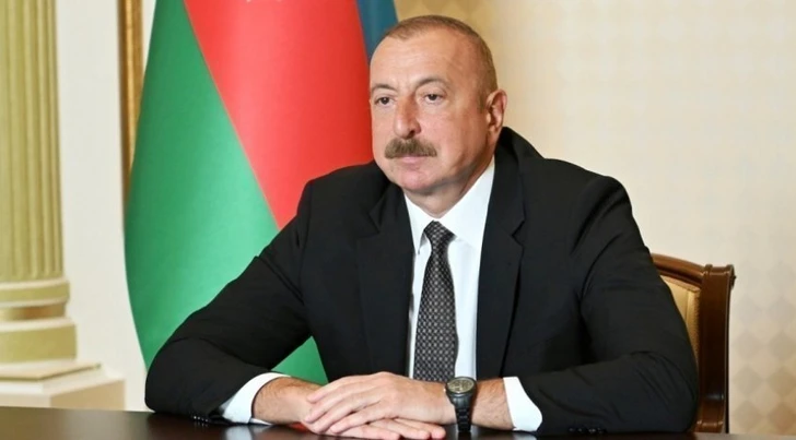 Ильхам Алиев поздравил Президента Казахстана с Днем Республики