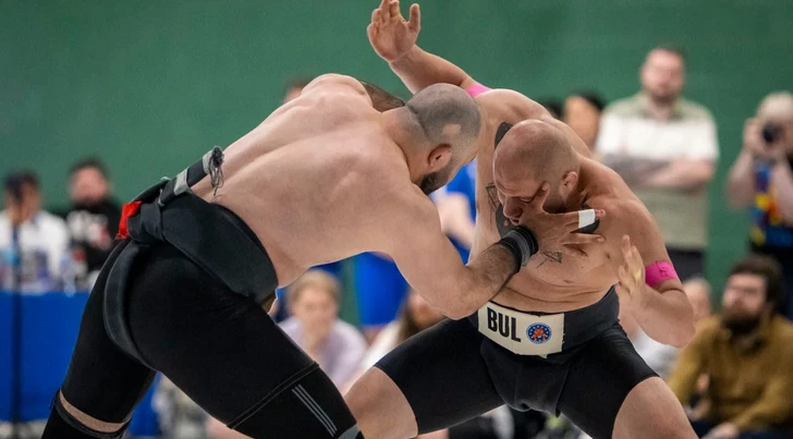 Азербайджанский сумоист стал чемпионом Европы