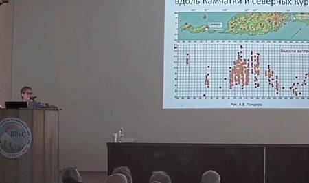Ученые на Камчатке невозмутимо продолжили конференцию во время землетрясения