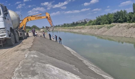 Водоснабжение в пяти районах Азербайджана восстановлено после аварии на Ширванском канале