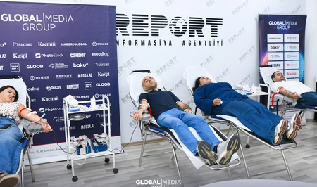 Global Media Group внесла вклад в обеспечение запасов донорской крови в Азербайджане