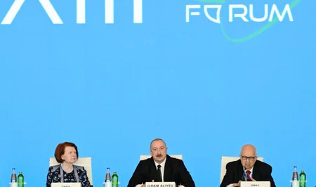 Алиев: После установления мира с Арменией мы вплотную работаем над расширением Среднего коридора