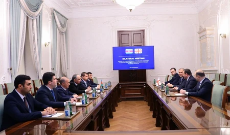 Кямран Алиев встретился с грузинским коллегой