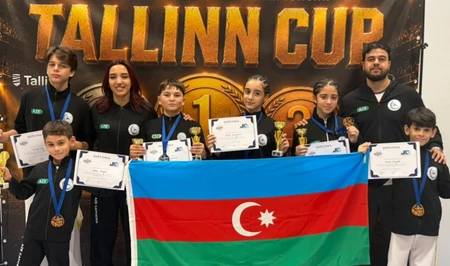 Азербайджанские спортсмены выиграли три золота на турнире Tallinn Cup в Эстонии