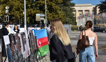 В Женеве открылась выставка, посвященная минной проблеме Азербайджана