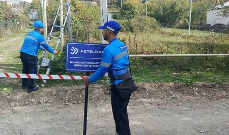 В Агдеринском районе создана современная телекоммуникационная сеть