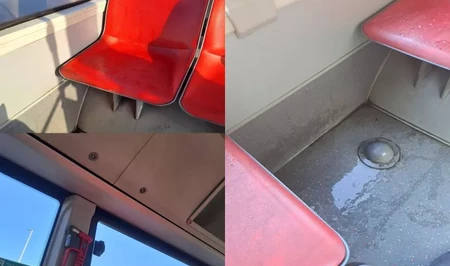 BakuBus объяснил причину протечки воды в салоне автобуса