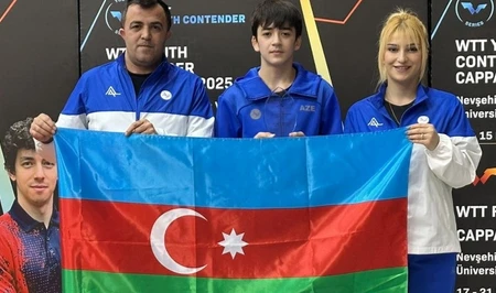 Азербайджанские теннисисты завершили турнир WTT Youth Contender с тремя медалями