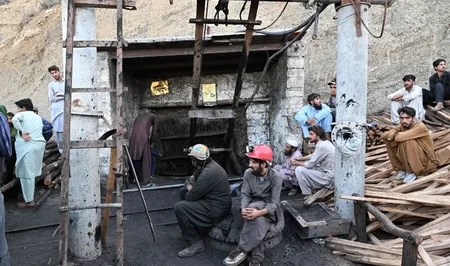 Взрыв газа на угольной шахте в Пакистане, есть погибшие