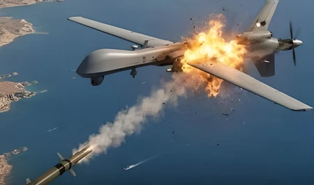 КСИР заявил о поражении американского беспилотника MQ-9 над Ормузским проливом