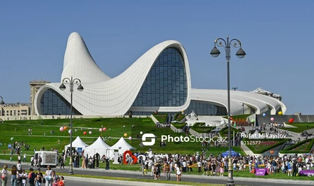 Детский фестиваль состоялся в парке Центра Гейдара Алиева