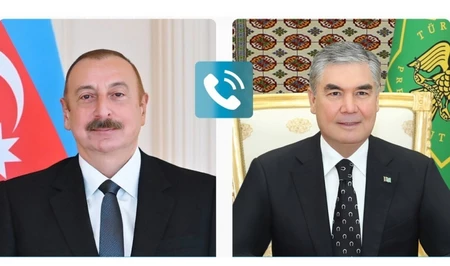 Ильхам Алиев провел телефонный разговор с Гурбангулы Бердымухамедовым