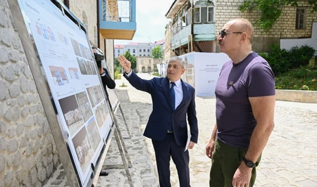 Президент Ильхам Алиев принял участие в открытии после реставрации «Дома Садыгджана» в Шуше