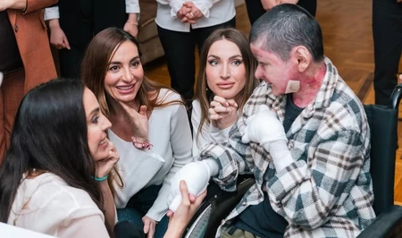 Лейла Алиева, Арзу Алиева и Алена Алиева побывали в Центре «Поддержка жизни»