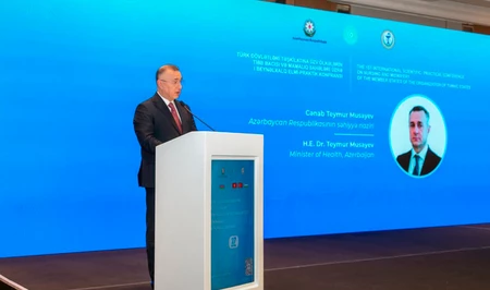 Министр здравоохранения Азербайджана выступил на I Международной научно-практической конференции ОТГ
